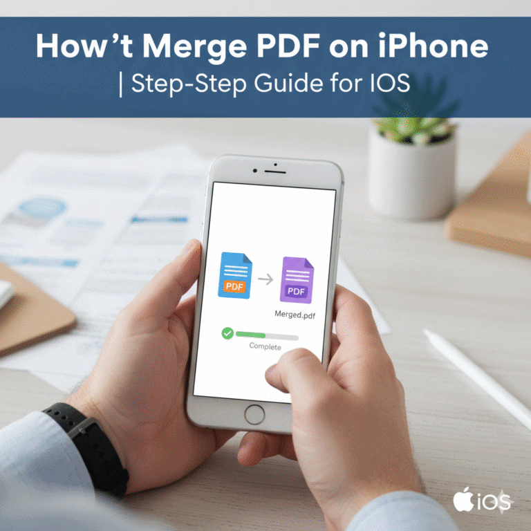 How to Merge PDF on iPhone