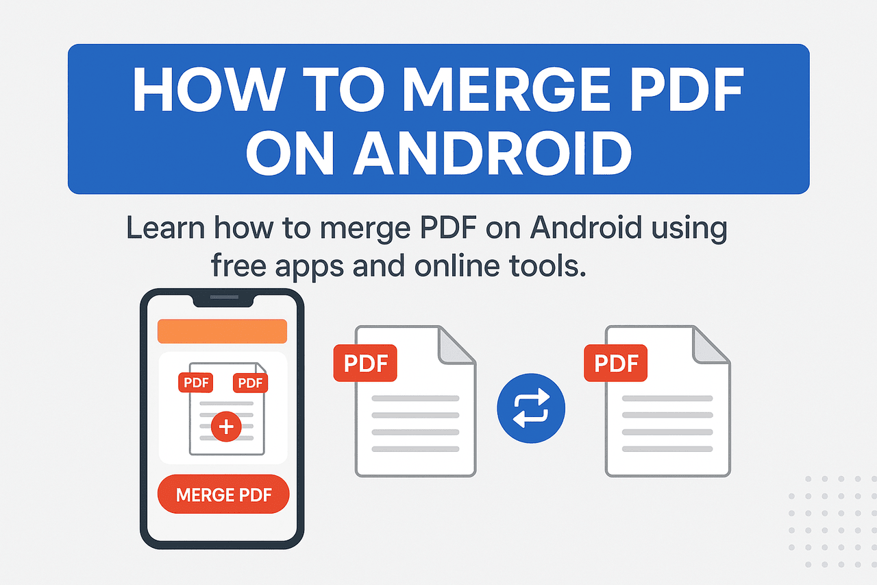 how to merge pdf on android